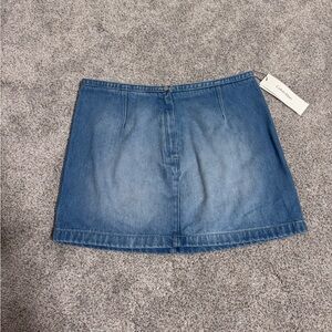 NWT Calvin Klein Denim Mini Skirt